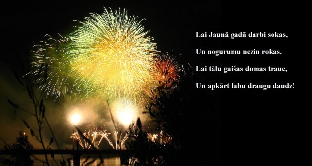 Laimīgu Jauno gadu!
